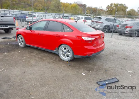 2014 Ford Focus Se from USA, damaged, VIN 1FADP3F21EL388505